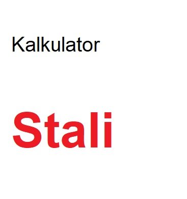 Kalkulator stali