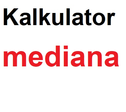 Kalkulator mediana